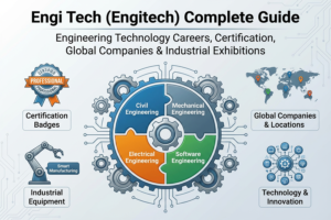 Read more about the article Engi Tech (Engitech) Complete Guide: Engineering Technology Careers, Certification, Global Companies & Industrial Exhibitions