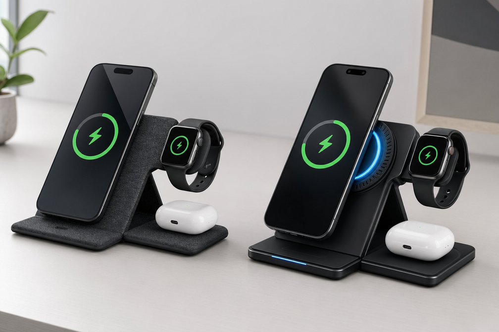 Read more about the article Best Folding Travel Wireless Chargers: A‑Tech vs ESR CryoBoost Qi2 Comparison